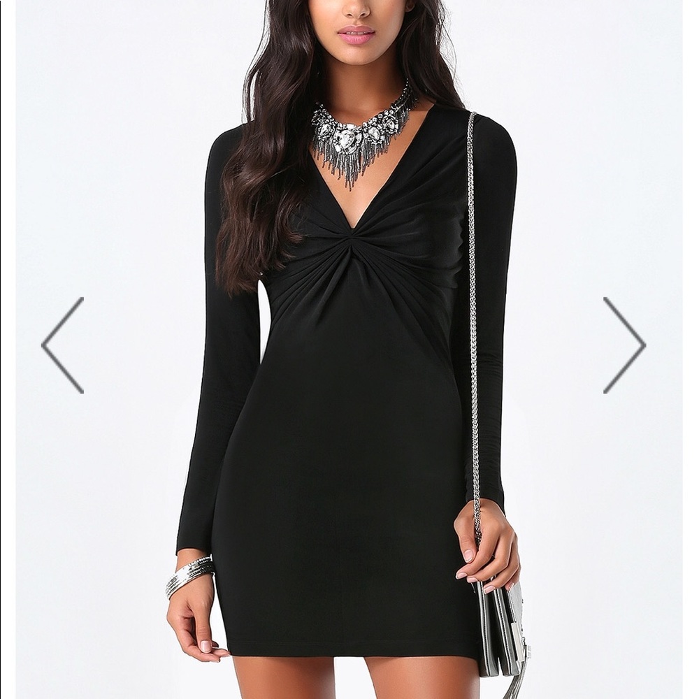 💃🏽Bebe long sleeve dress!🖤